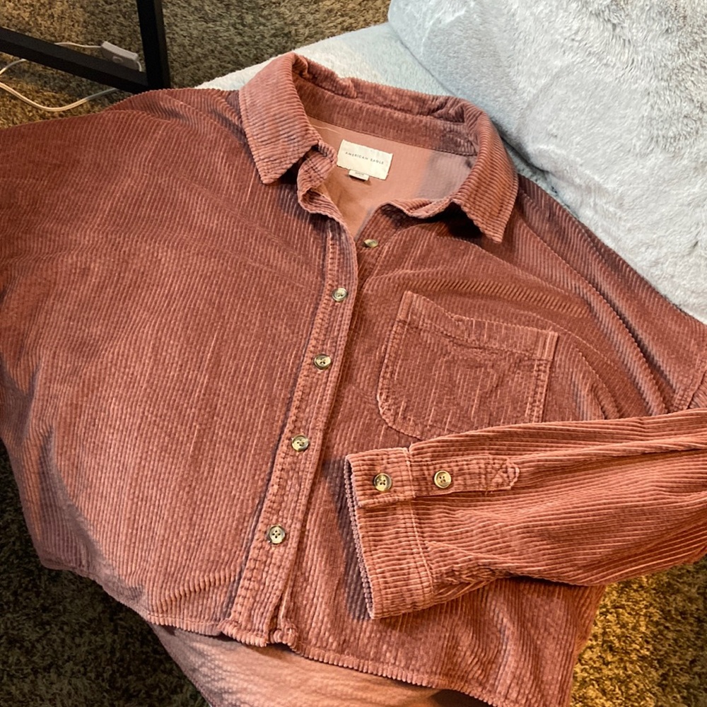 Corduroy Button Up